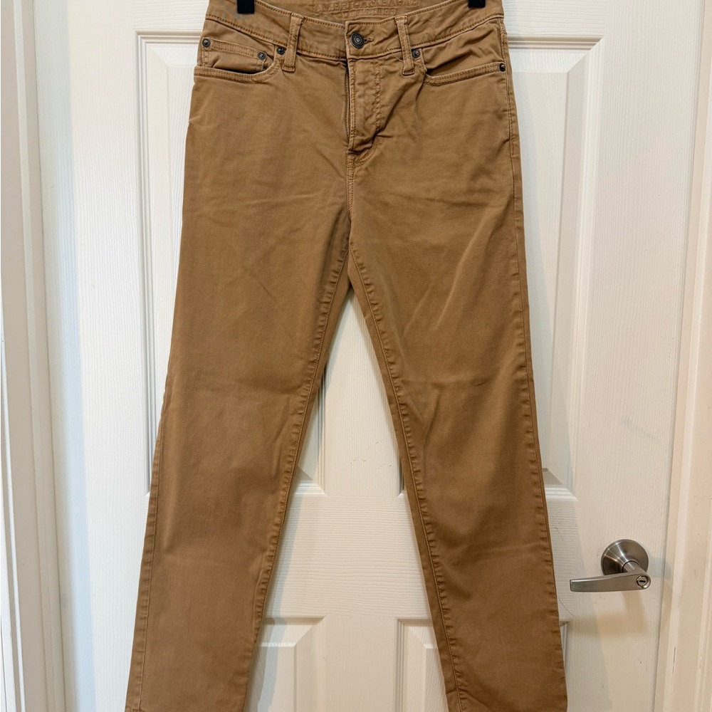 American Eagle Men's Tan Slim, Straight Jeans 28x30